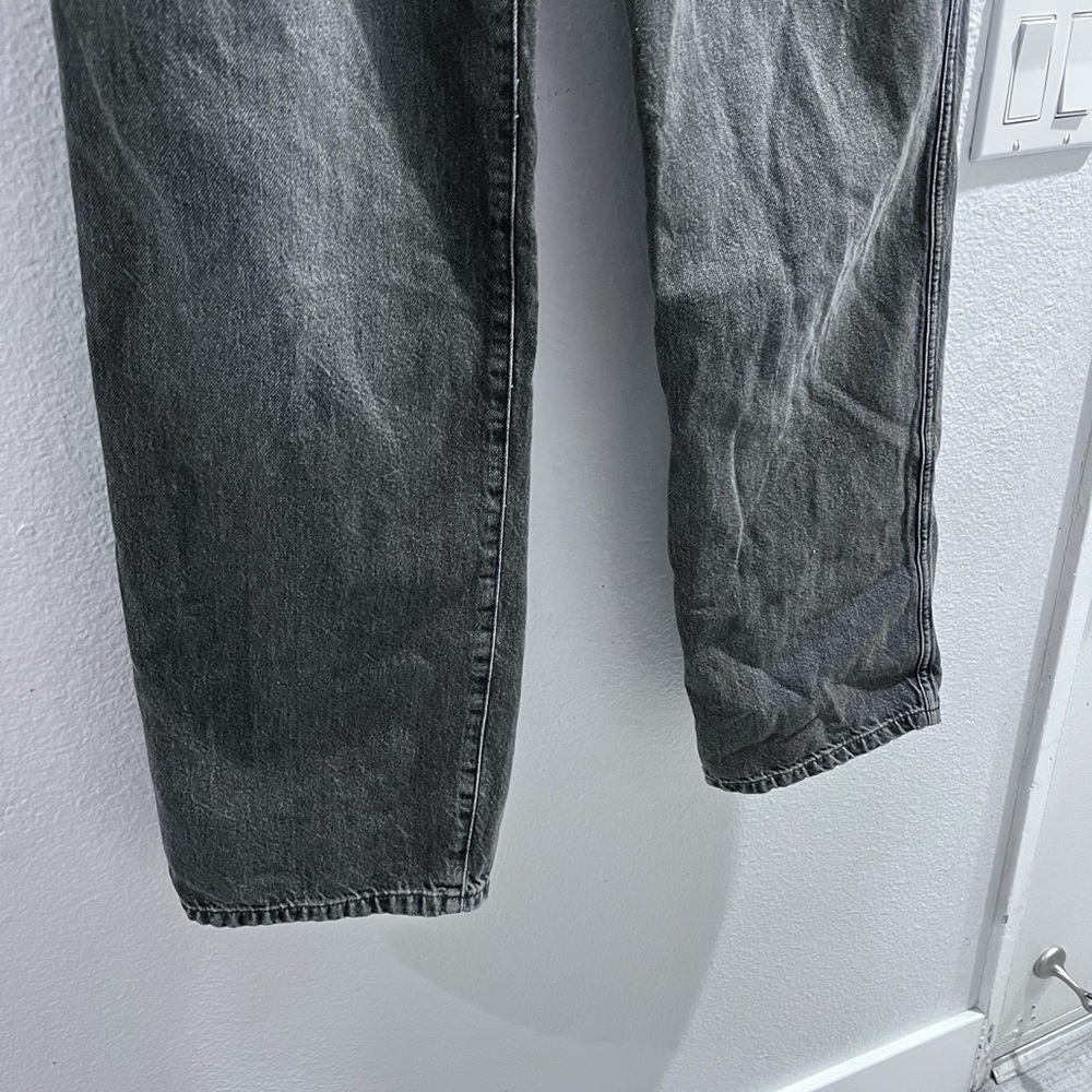 Reformation Val 90s Mid Rise Straight Leg Black Denim Jeans 27 size women’s - Picture 10 of 13